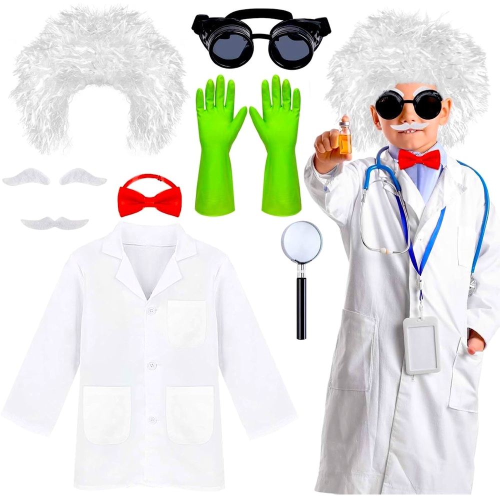 Mad scientist costume for kids.